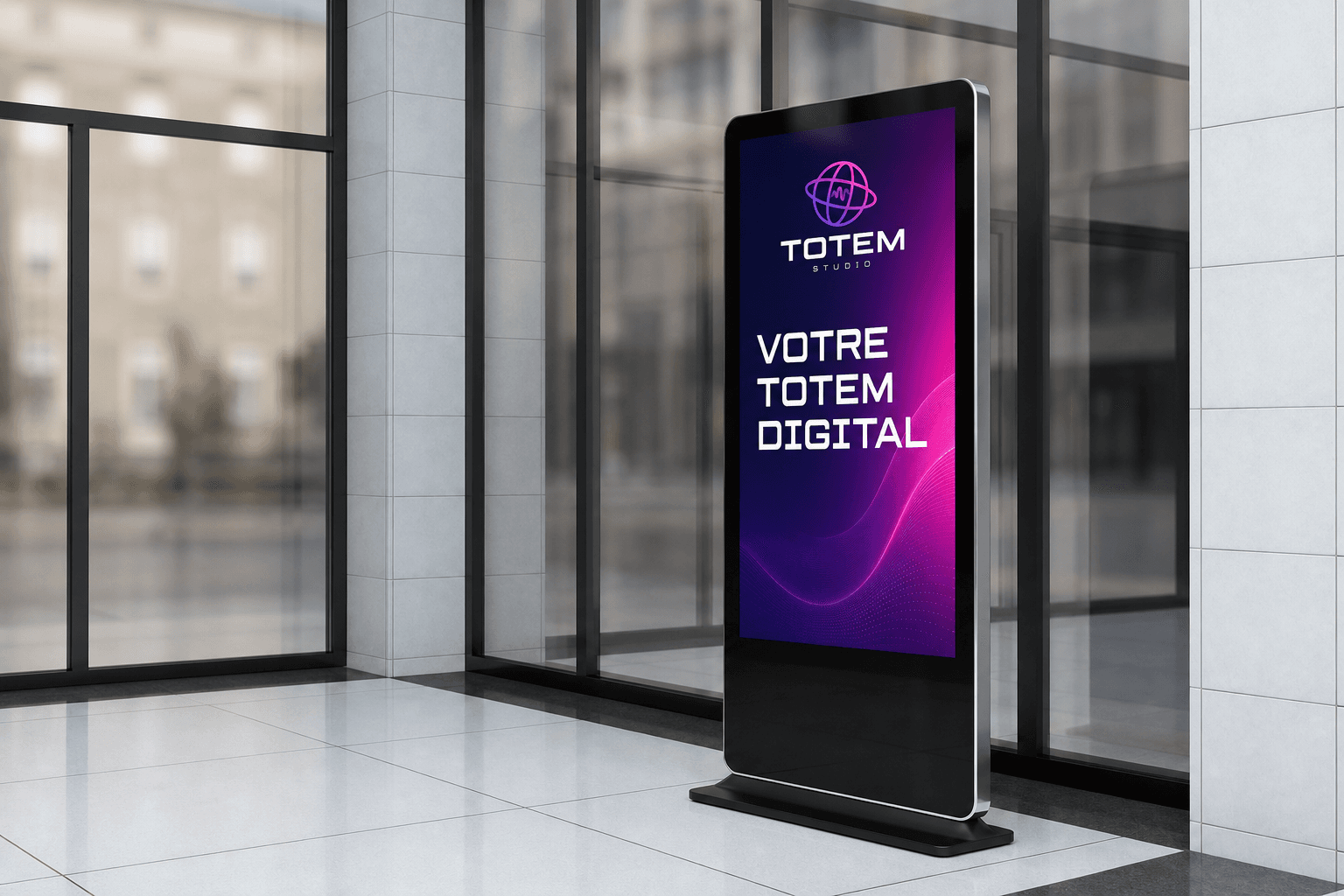 Totem digital Totem Studio — votre totem digital clé en main